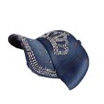 thumbnail image 2 of Sonducket Gorra de béisbol ajustable con actividades al aire libre del diamante artificial con la gorra de béisbol de los vaqueros de las Sombreros Mezclilla nº 3, 2 of 6