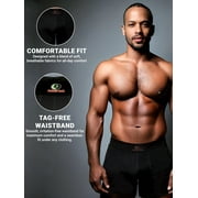 Mossy Oak Men's Boxer Briefs Active Performance Breathable Underwear, Multicolor (6 Per Pack)