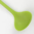 thumbnail image 3 of 11.6 Inch Silicone Soup Ladle Spoon Restaurant Kitchen Scoop Utensil Cooking Supplies Light Green, 3 of 7
