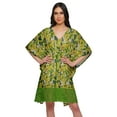 thumbnail image 1 of Moomaya Robe Courte de Caftan de Plage, Robe de Couverture Imprimée, Kaftan pour Femmes, Tenue de Plage, Couverture, 1 of 4