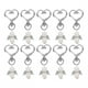 thumbnail image 4 of Blantye 10pcs Llavero - Llavero Hebilla en Forma de corazón Llavero Charm Colgante Bolsa de Regalo Decoración Fiesta Boda Favores(El Conjunto de Plantillas de Primera generación), 4 of 5