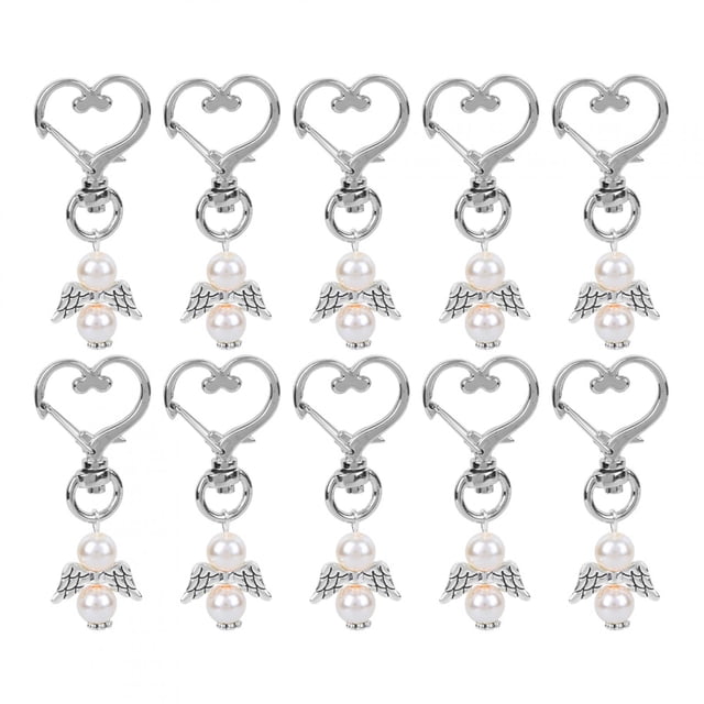 Oubit Pendant Gift,10pcs Keychain Key Ring Key Ring Bag Pendant Highly Versatile