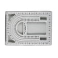 thumbnail image 4 of Bead Design Board Grooves Scale Square and Semicircular Concavities Bead Necklace Design Tray for Jewelry Making with Craft Projects Suitable for Stringing, 4 of 7