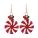 thumbnail image 1 of Pendientes de Navidad de dibujos animados de moda para mujer Pendientes de campana de Santa Wmkox8yi sjalhkljlk4500, 1 of 1
