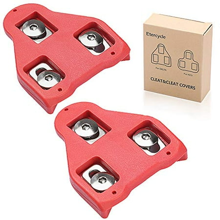 

Etercycle Bike Cleats Compatible with Look Delta (9 Degree Float) - Indoor Cycling & Road Bike Bicycle Cleat - Compatible with Peloton Shoes