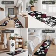 thumbnail image 5 of Pioneer Flower Floral Print Pattern Kitchen Rugs Sets Of 3,Kitchen Runner Rugs Non Skid Washable,Decorative Kitchen Floor Mats for Kitchen,Sink,Laundry,17"x30"+ 17"x47" + 17"x59", 5 of 6
