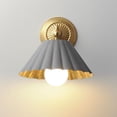 thumbnail image 4 of 18051DGGL Maxim Lighting Primrose - 1 Light Wall Sconce-11 Inches Tall and 10 Inches Wide-Dark Grey/Gold Leaf Finish, 4 of 5