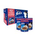 thumbnail image 1 of Alimento húmedo para gato Felix Salmón 12 pack, 1 of 6