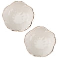 thumbnail image 2 of 2PCS Flower Ceramic Seasoning Dipping Bowl Sakura Design Porcelain Sauce Dish Plate for Condiment Kitchen BBQ (Blanco), 2 of 7