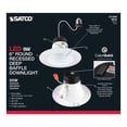 thumbnail image 7 of 9w 6-in Deep Baffle CCT-Tunable Recessed LED Downlight, 7 of 7