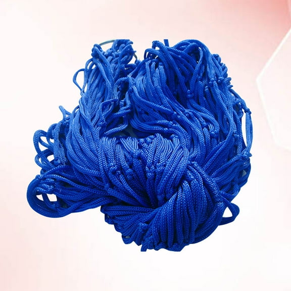 HOMEMAXS  Outdoor Hanging Hammock Thickened Mesh Camping Garden Swing Net Sleeping Blue