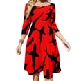 thumbnail image 2 of Blue s Dress Summer Sexy Animal Print Elegant Dresses Woman Street Style Oversized Casual Dress Birthday Gift, 2 of 7