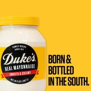 Dukes® Real Mayonnaise, 18 oz Squeeze Bottle, Smooth & Creamy Mayo