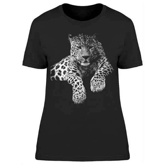 Image Of Snow Leopard Lying T-Shirt Women -Image by Shutterstock, Female XX-Large