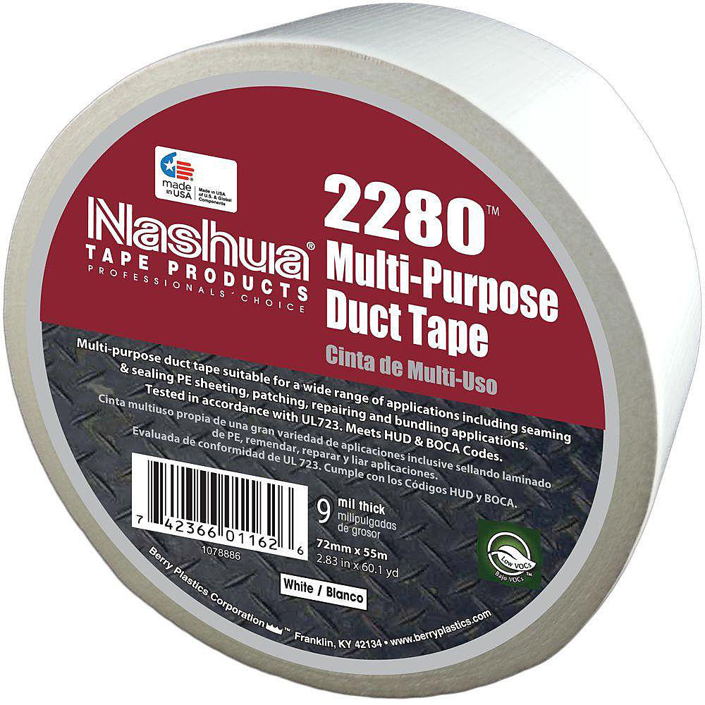 NASHUA 2280 Duct Tape,48mm x 55m,9 mil,Tan