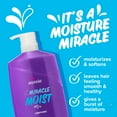 thumbnail image 4 of Aussie Miracle Moist Conditioner with Avocado, Paraben Free, For Dry Hair Types, 26.2 oz, 4 of 10