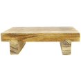 thumbnail image 1 of Wooden stool for bedside, household stool for bedroom, multifunctional stool (25.00X18.00X7.00CM, as shown), 1 of 2