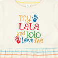 thumbnail image 4 of Inktastic Lala Lolo Loves Me Grandchild Girls Baby Dress, 4 of 5