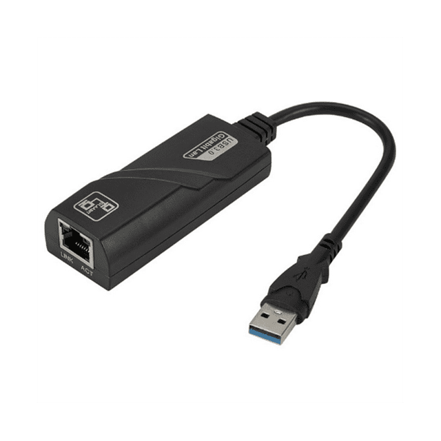 Adaptateur USB 3.0 vers Gigabit LAN USB Ethernet 1000 Mbps Carte Réseau pour Android Tv Ordinateur Portable Bureau