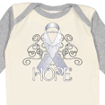 thumbnail image 4 of Inktastic Hope- Lung Cancer Awareness Boys or Girls Long Sleeve Baby Bodysuit, 4 of 5