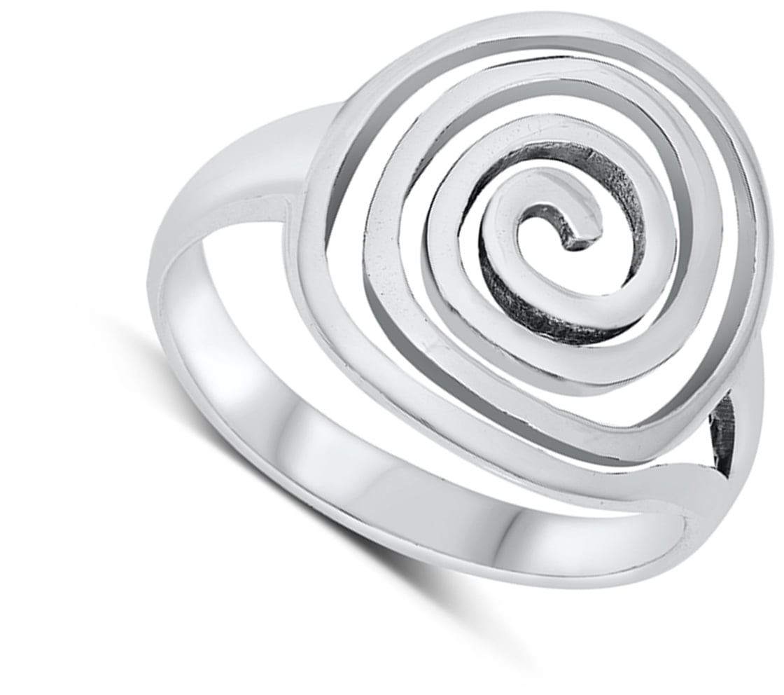 Sterling Silver Spiral Ring - Assembly New York | Assembly New York