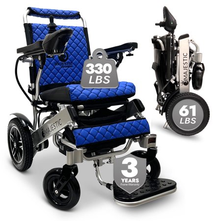 Phoenix Carbon Fiber Electric Wheelchair - Ultra Lightweight Compact Foldable All Terrain Power Wheelchair for Seniors, Long-Range Airline Approved Motorized Wheelchair