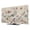 Beige, variant on Botanical Flowers TV Dust Cover,Stretchable TV Screen Desktop Computer Protector Cover,Watercolor Farmhouse Floral Herbs Television Dustproof Slipcover for 19–24 Inch Flat or Curved TVs