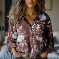 thumbnail image 2 of Chuancc Long Sleeve Tops For Women Long Sleeve Dressy Tops For Women Womens Long Sleeve Work Tops Collared Shirts For Women Fall Shirt Fall Outfits Tops For Women Trendy Pink S, 2 of 7