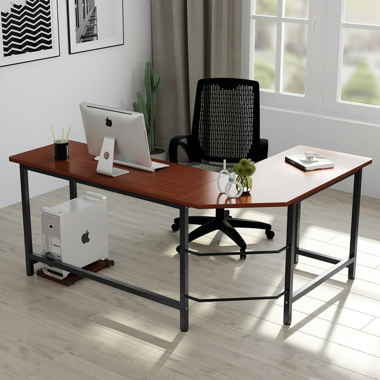Tribesigns modern simple style computer desk pc laptop study table workstation for home office deals