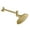 Brushed Brass, variant on Kingston Brass Victorian 5-1/2" Shower Head & 10" Arm Kit