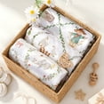 thumbnail image 6 of Animal Floral Baby Blanket for Boys Girls Plush Toddler Receiving Clearance Blankets with Double Layer Dotted Backing 30 x 40 Inch, 6 of 6