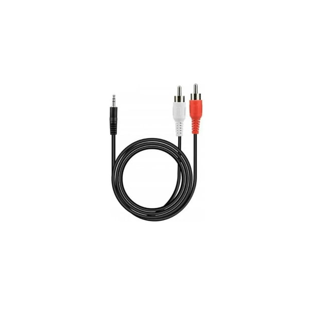 Cable auxiliar Jack de 3,5 mm a RCA de 1,5 m