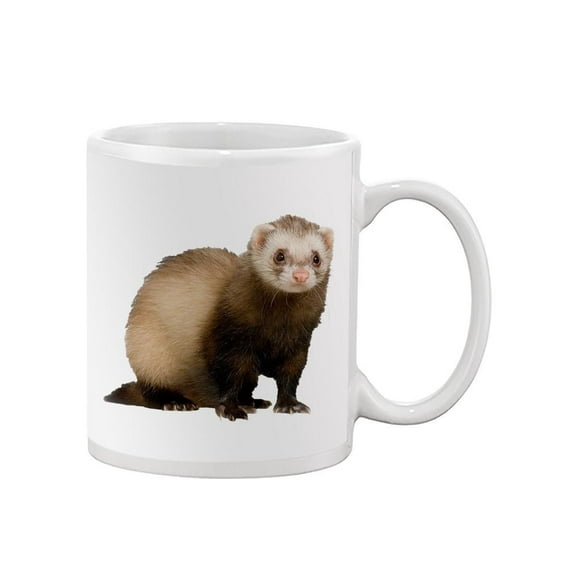 Cute Ferret Mug - SPIdeals Designs,