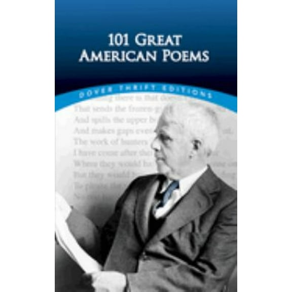 Pre-Owned 101 Great American Poems (Paperback) 0486401588 9780486401584