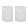 thumbnail image 1 of Molde de silicona para velas de huevo, 2 unidades, 3D, realista, suave, reutilizable, para Pascua, 1 of 14