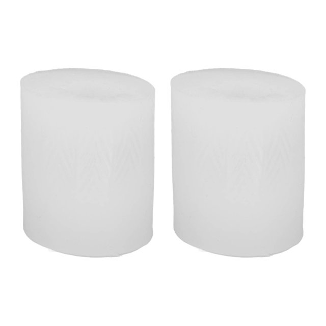 Molde de silicona para velas de huevo, 2 unidades, 3D, realista, suave, reutilizable, para Pascua