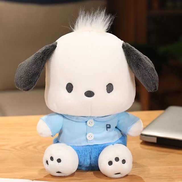 Sanurgent Kawaii serie Original Pochacco conejo cachorro mantequilla Kawaii almohada de felpa muñecas decoración del hogar juguetes cumpleaños regalo de vacacioneszhangyuxiang zhangyuxiang unisex