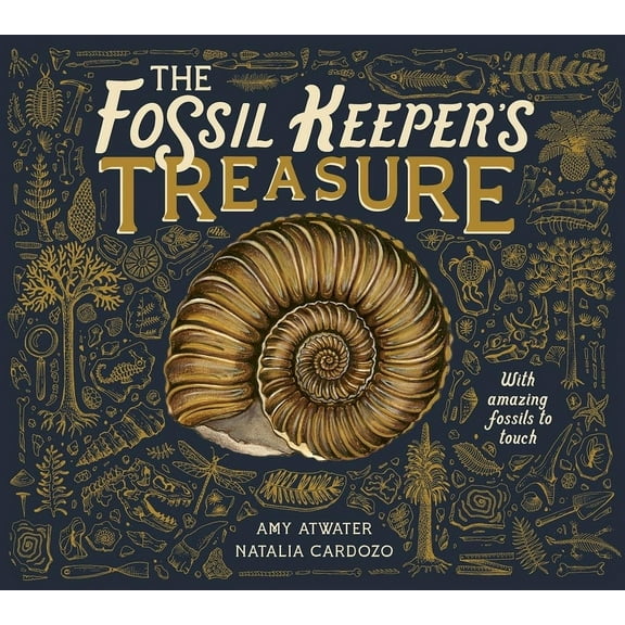 The Fossil Keeper's Treasure : With Amazing Fossils to Touch (Hardcover)