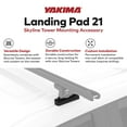 thumbnail image 3 of YAKIMA Landing Pad 21 Fixed Point Gear Mount Base Kit for Vehicle Roof Ditch, Set of 4, 3 of 12