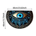 thumbnail image 3 of Semicircle Entryway Rug, Welcome Mat For Front Door And Patio, Printed Floor Mat For Indoor And Outdoor Use,G - 40X60Cm, 3 of 4