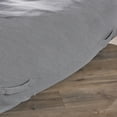 thumbnail image 6 of Judith Indoor Water Resistant 6'x3' Lounger Bean Bag, Charcoal, 6 of 8