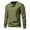 Army Green, variant on APEXFWDT Men's Waffle Long-Sleeve T-Shirt Slim Fit Basic Henley T-Shirts for Men Solid Color Lightweight Business Shirt