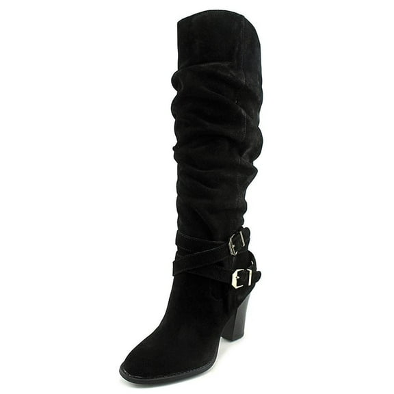 INC International Concepts Jordana Women US 5.5 Black Knee High Boot
