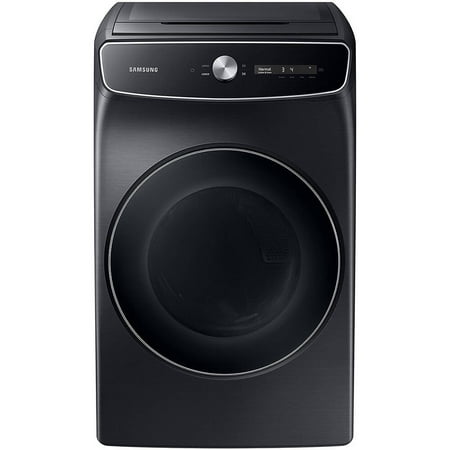 Samsung DVE60A9900V 7.5 Cu. Ft. Smart Dial Electric Dryer w/ FlexDry - Brushed Black