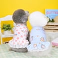 thumbnail image 1 of CBFFDC Dog Princess Dress Soft Comfortable Cartoon Pattern Dog Lace Ruffled Hem Vest Daily Wear Summer Pet, 1 of 6