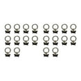thumbnail image 2 of relayinert 10x L Track Single Stud Fitting With Round Ring Motorcycle Trailer Tie Downs Trailers Round Ring Black 2Set, 2 of 6