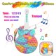 thumbnail image 4 of Juguete de descompresión de silicona, juguete educativo de empuje pronunciable de 5 tonos, burbujas, violín, música, juguetes sensoriales, características de vanguardia, 4 of 8