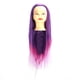 thumbnail image 2 of Cabeza de maniquí, cabeza de maniquí, cabeza de peluquero rosa púrpura, cabeza de maniquí de peluquería de alta capacidad, 2 of 9