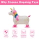 thumbnail image 4 of Unicornio Bouncy Horse HotMax para niña de 2 años, color rosa, 4 of 7
