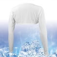 thumbnail image 5 of Raindrops 1 Pair Ice Silk Shawl Arm Covers for Women Sun Sleeves for Golf 16.5x10.2in, 5 of 8